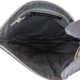 Balenciaga Black Arena Leather City Clutch