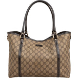 Gucci Monogram GG Supreme Crystal Tote Shoulder Bag