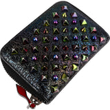 Christian Louboutin Panettone Spiked Small Zipped Coin Purse Wallet