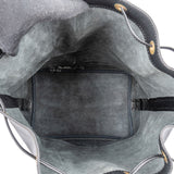 Louis Vuitton Noir Soft Epi Leather Sac Noé Grande Shoulder Bag