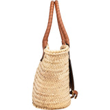 Chloé Marcie Basket Raffia Shoulder Bag