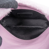 Yves Saint Laurent Shearling Puffer Envelope Clutch