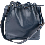 Louis Vuitton Blue Epi Leather NM Sac Noé Petit Shoulder Bag
