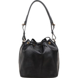 Louis Vuitton Noir Epi Leather Sac Noe Petit Shoulder Bag