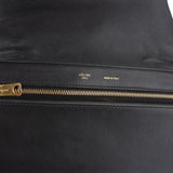 Céline Tricolor Suede Leather Trapeze Handbag