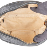 Gucci Guccissima Leather Bamboo Tassel Camera Crossbody Bag
