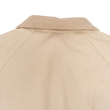 Burberry Beige Cotton Harrington Bomber Jacket (L)