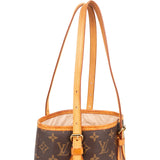 Louis Vuitton Monogram Canvas Bucket PM Shoulder Bag