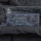 Balenciaga Dark Blue Leather City Handbag