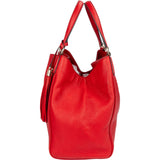 Gucci Grained Leather Soho GG Tassel Hobo Shopper Tote Handbag