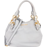 Miu Miu Vitello Lux Leather Handbag - vintageandkickz