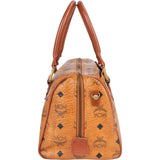 MCM Monogram Visetos Boston Handbag
