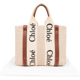 Chloé Canvas Small Woody Tote Handbag