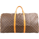 Louis Vuitton Monogram Canvas Keepall 60 Bandoulière Travel Bag