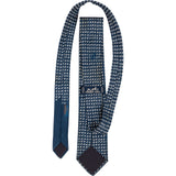 Hermès Tally Heart Mark Print Crab Motif Silk Tie Krawatte