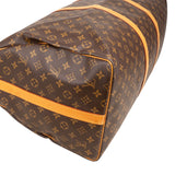 Louis Vuitton Monogram Canvas Keepall 60 Bandoulière Travel Bag