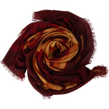 Chanel Tie-Dye Fringed Cashmere Scarf Schal