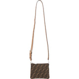 Fendi Monogram Zucca Canvas Camera Crossbody Bag