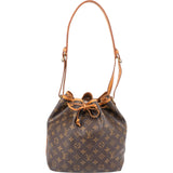 Louis Vuitton Monogram Canvas Sac Noé Petit Shoulder Bag