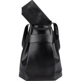 Louis Vuitton Noir Epi Leather Sac d'Epaule Shoulder Bag