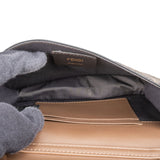 Fendi Monogram FF Embossed Leather "F is" Belt Crossbody Bag