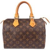 Louis Vuitton Monogram Canvas Speedy 25 Handbag