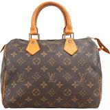 Louis Vuitton Monogram Canvas Speedy 25 Handbag