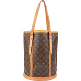 Louis Vuitton Monogram Canvas Bucket GM Shoulder Bag