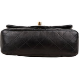 Chanel Quilted Lambskin Mini Square Single Flap Crossbody Bag