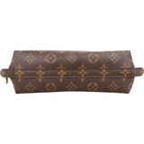 Louis Vuitton Monogram Canvas Trousse Demi-Ronde Pouch