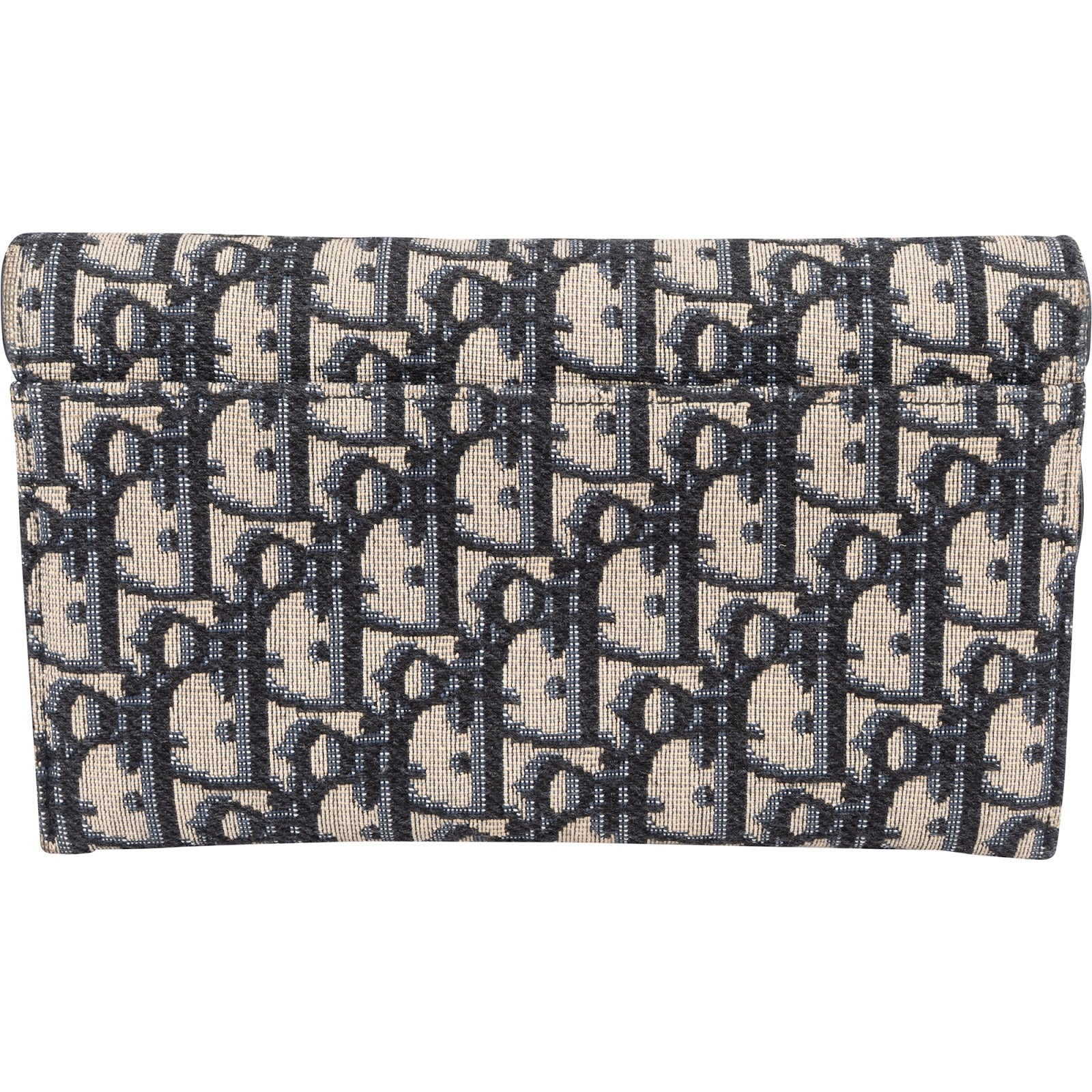 Christian Dior Trotter Monogram Saddle Wallet On Chain Shoulder Bag - vintageandkickz