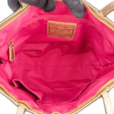 Coach Poppy Pop Graffiti Glam Tote Shoulder Bag