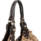 Gucci Monogram GG Canvas Hysteria Studded Hobo Shoulder Bag