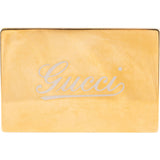 Gucci Golden Mirror And Brown Case Set