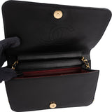 Chanel Quilted Lambskin 24K Gold Single Flap Shoulder Bag