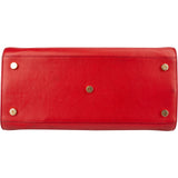 Yves Saint Laurent Red Calfskin Leather Sac de Jour Handbag