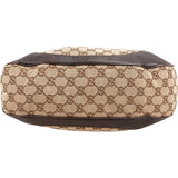 Gucci Monogram GG Canvas Britt Hobo GG Shoulder Bag