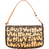 Louis Vuitton Limited Monogram Graffiti Pochette Accessoires Handbag