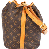 Louis Vuitton Monogram Canvas Sac Noé Petit Shoulder Bag