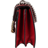 Gucci Leather Dionysus Crystal Shoulder Bag