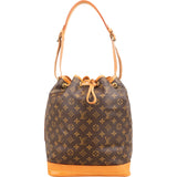 Louis Vuitton Monogram Canvas Sac Noé Grande Shoulder Bag