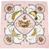 Hermès Springs Silk  90 Scarf Tuch