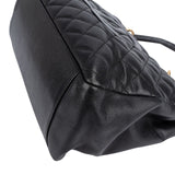 Chanel Quilted Caviar Leather Grand Shopping CC Shoulder Bag