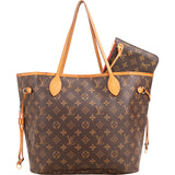 Louis Vuitton Monogram Canvas Neverfull MM Shoulder Bag