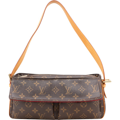 [🔄️B22 / F18] Louis Vuitton Monogram Canvas Viva Cite MM Shoulder Bag - vintageandkickz