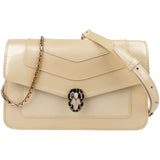 Bvlgari Patent Leather Serpenti Forever Shoulder Crossbody Bag