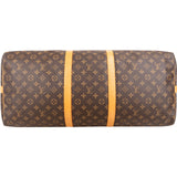 Louis Vuitton Monogram Canvas Keepall 60 Bandoulière Travel Bag