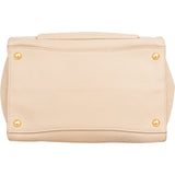 Prada Vitello Daino Leather Twin Pocket Luggage Shopper Handbag