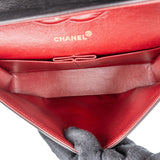 Chanel Quilted Lambskin Medium 24K Gold Double Flap Shoulder Bag