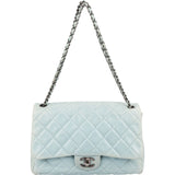 Chanel Quilted Leather Single Flap Crossbody Bag